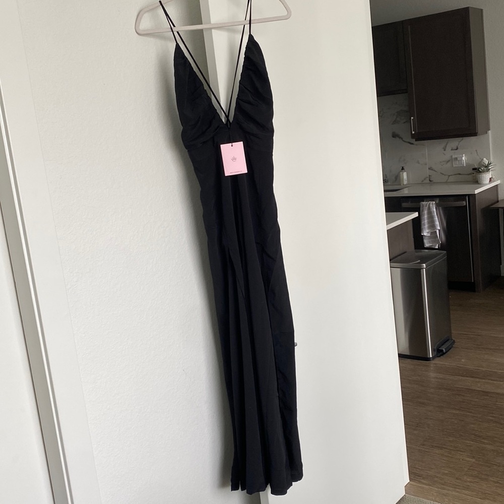Hello Molly black jumpsuit size 6